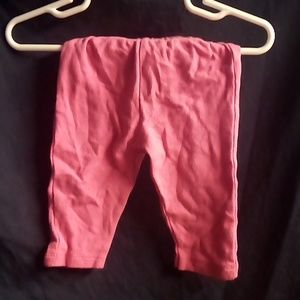 Cute baby girl pants/leggings. Pink size 3-6months